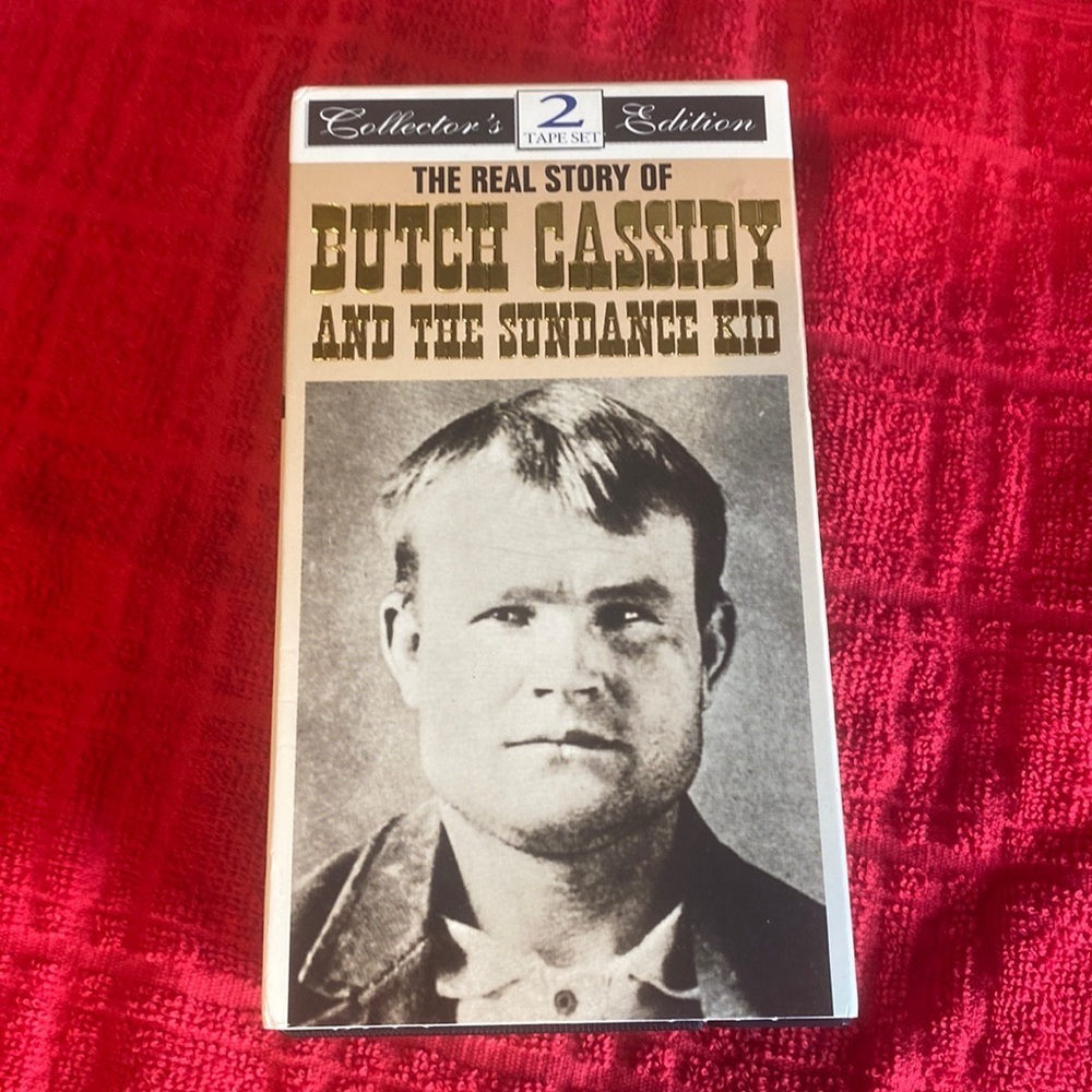 Butch Cassidy collectors edition two VHS tapes
